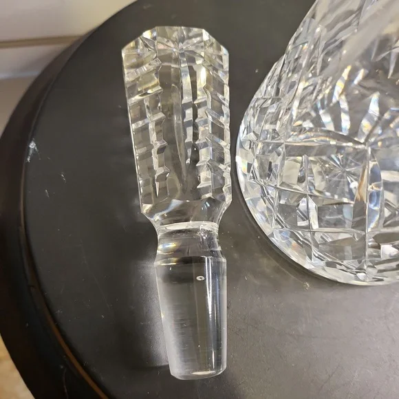 Waterford Crystal Lismore Cut Crystal Decanter Vintage 15.4